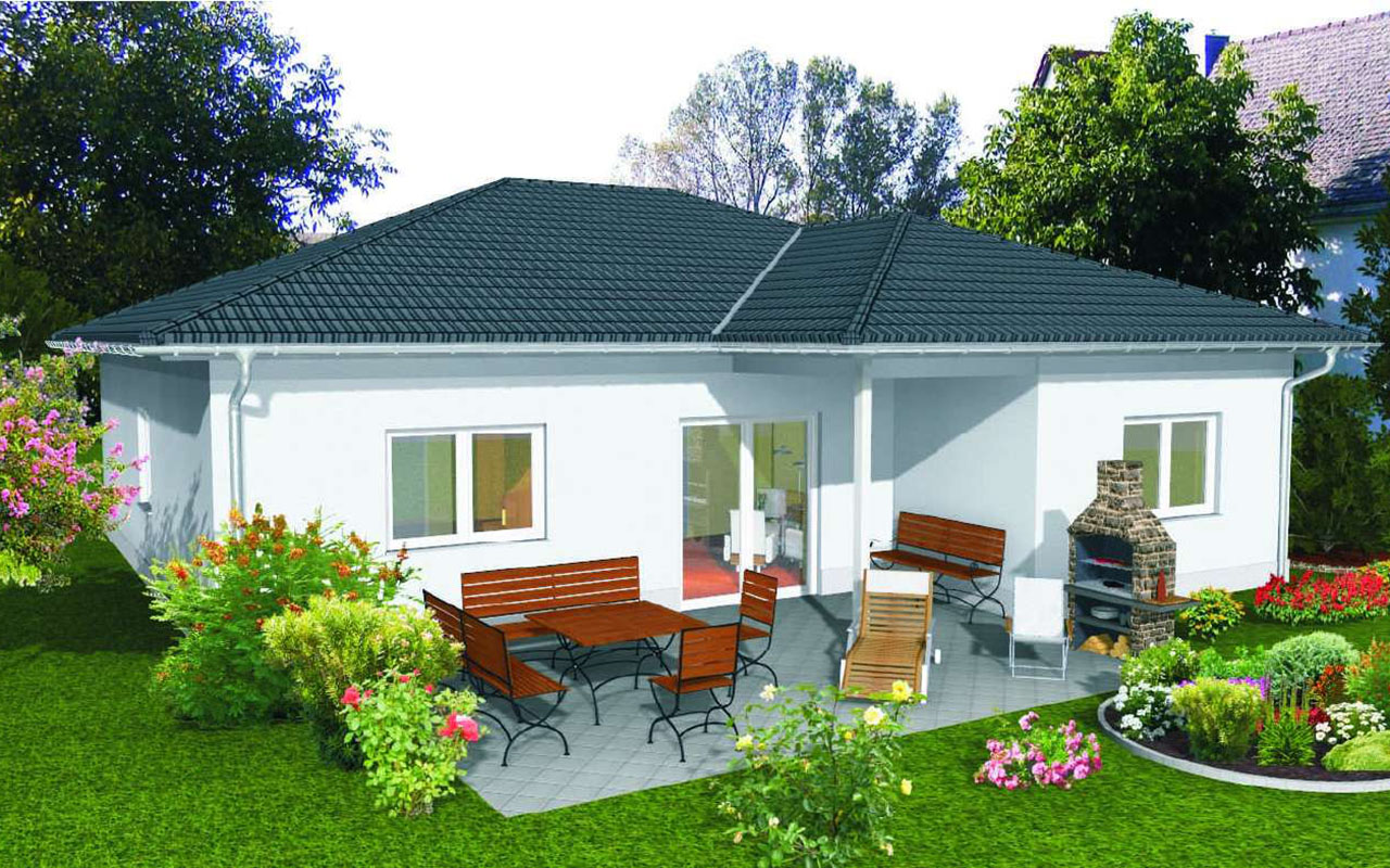 Bungalow 109 V1 - MH - Mein Haus Bausysteme Online